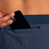 Brooks Sherpa 7inch 2in1 Men's Running Short - Blue Slate