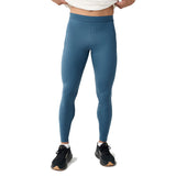 Brooks Thermal Reflective Men's Running Tight - Indigo/Reflective