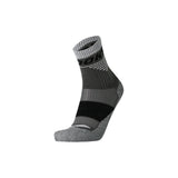 Brooks High Point Crew Running Sock - Asphalt/Black