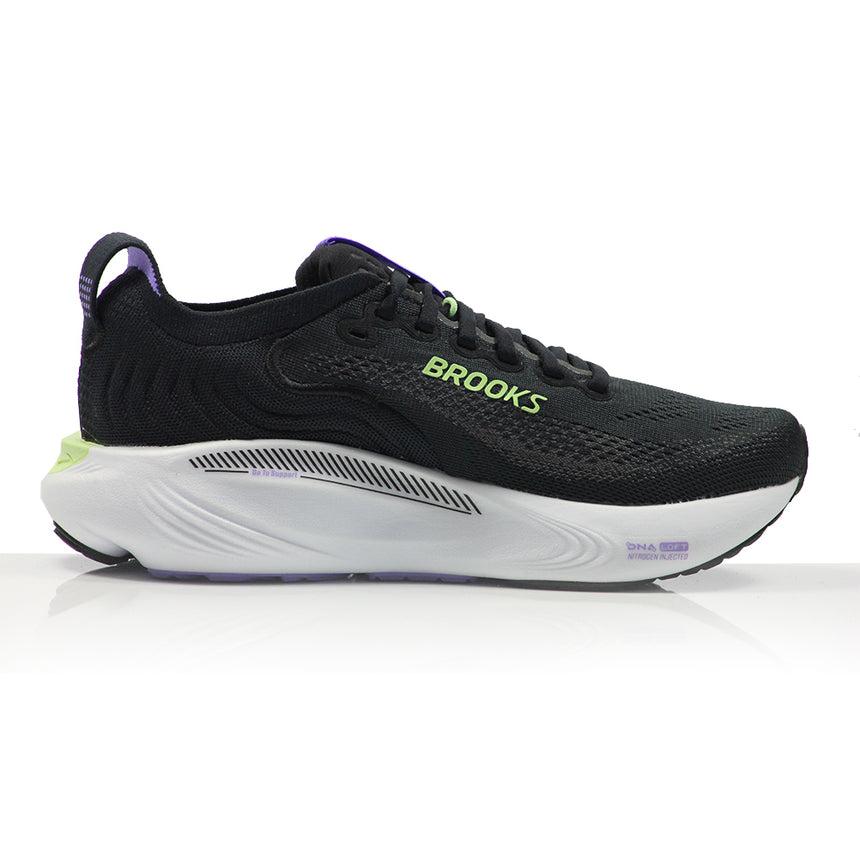 Brooks Adrenaline GTS 25 Women's Running Shoe - Black/Blackened Pearl/Purple