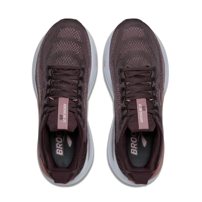 Brooks Adrenaline GTS 25 Women's Running Shoe - Raisin/Woodrose/White