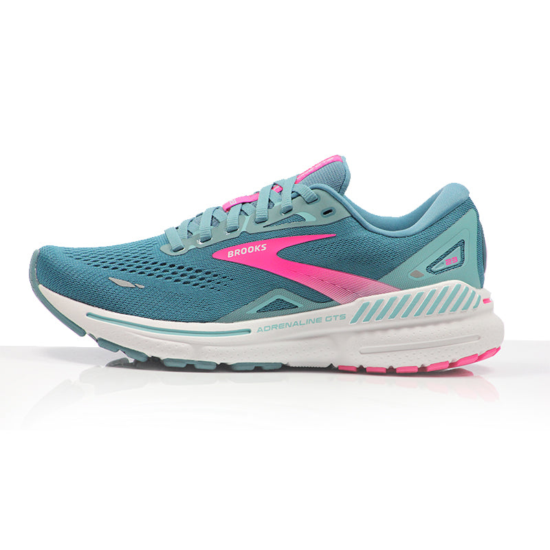 Brooks Adrenaline GTS 23 Women's Running Shoe Storm Blue/Pink/Aqua
