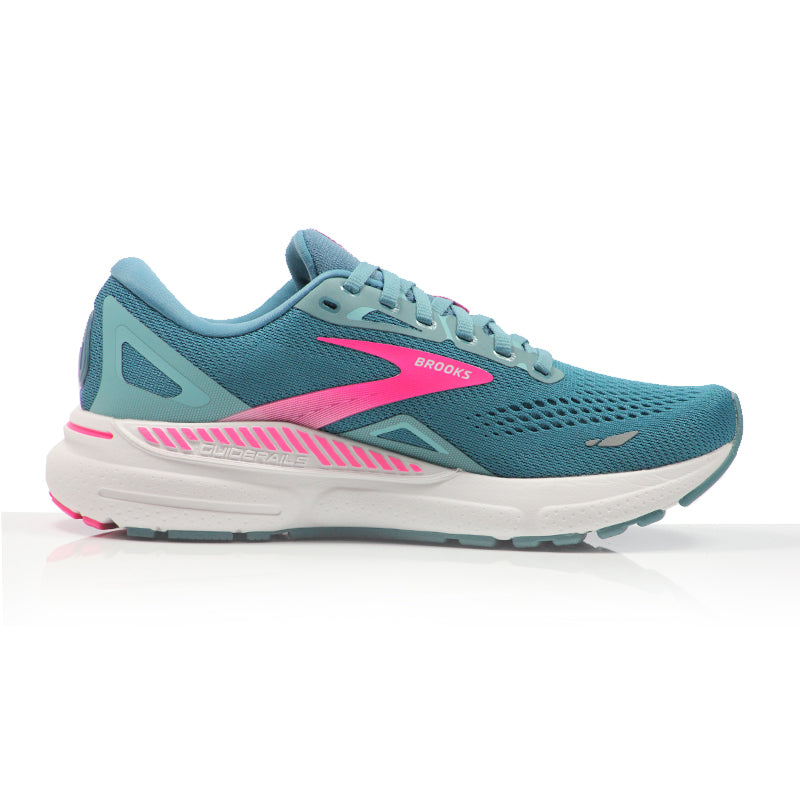 Brooks Adrenaline GTS 23 Women's Running Shoe - Storm Blue/Pink/Aqua