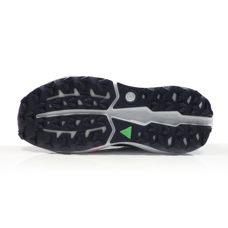 Brooks Caldera 7 Women's Trail Shoe - Peacoat/Citadel/Sunny Lime