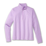 Brooks Dash Half Zip 2.0 Women's Running Top - Htr Purple