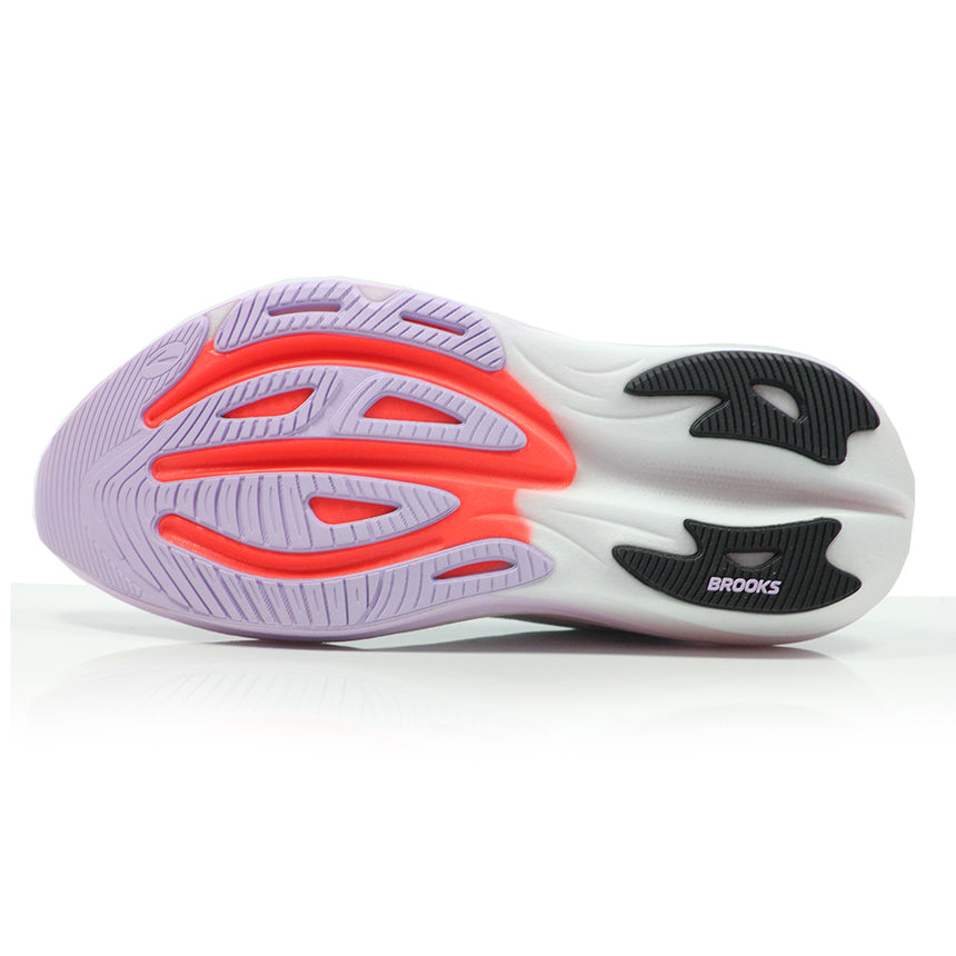 Brooks Glycerin Max 3 Women's Running Shoe - White/HyperIris/Coral