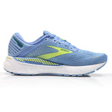 Brooks Adrenaline GTS 22 Women's Running Shoe - Silver Lake Blue/Green/White