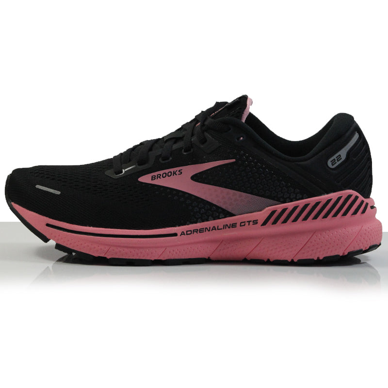 Brooks Adrenaline GTS 22 Women's Running Shoe Black/Pink