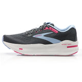 Brooks Ghost Max Women's Running Shoe - Ebony/Open Air/Lilac Rose