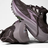 Brooks Ghost Trail Women's Trail Shoe - Raisin/Purple/Metallic