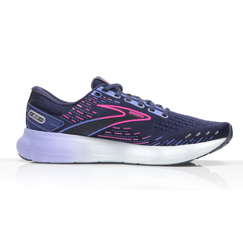 Brooks Glycerin 20 Women's Wide Fit Running Shoe - Peacoat/Blue/Pink