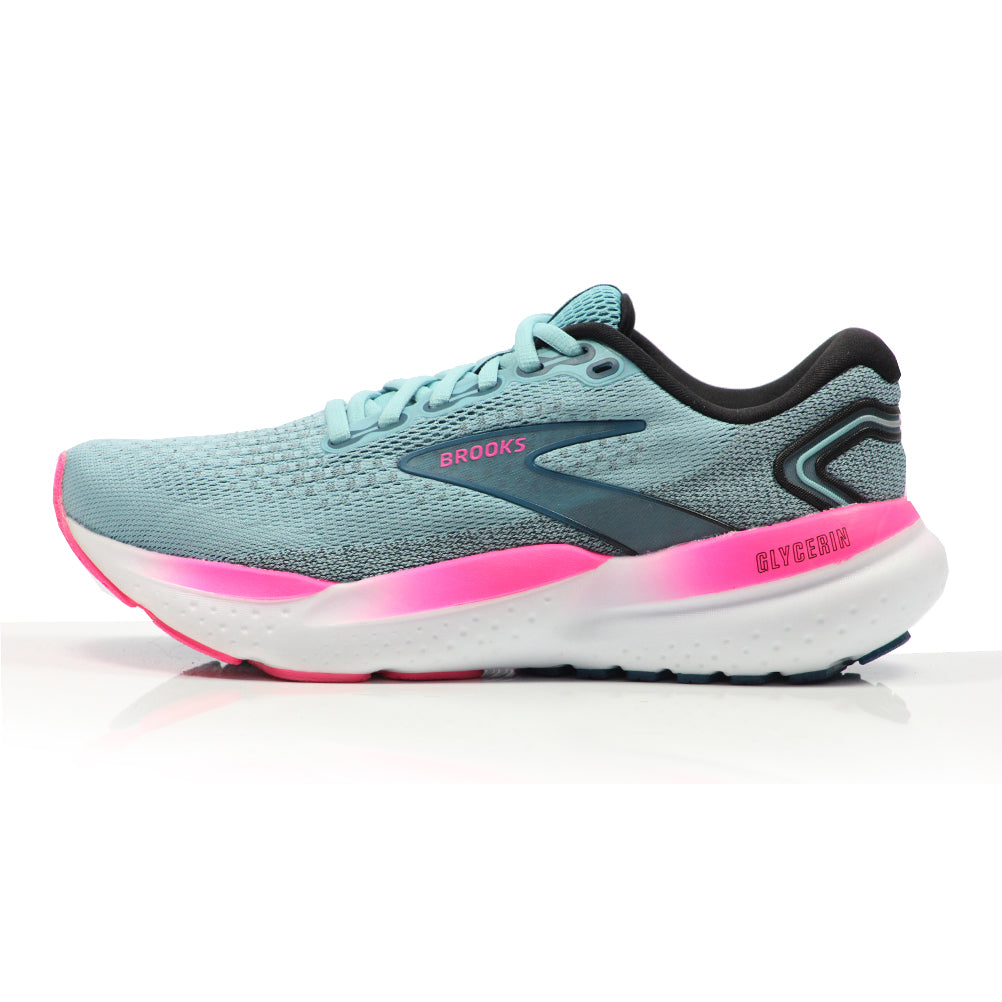 Brooks Glycerin 21 Women's Running Shoe - Moroccan Blue/Aqua/Pink