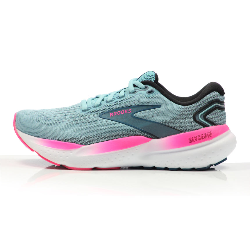 Brooks Glycerin 21 Women's Running Shoe - Moroccan Blue/Aqua/Pink