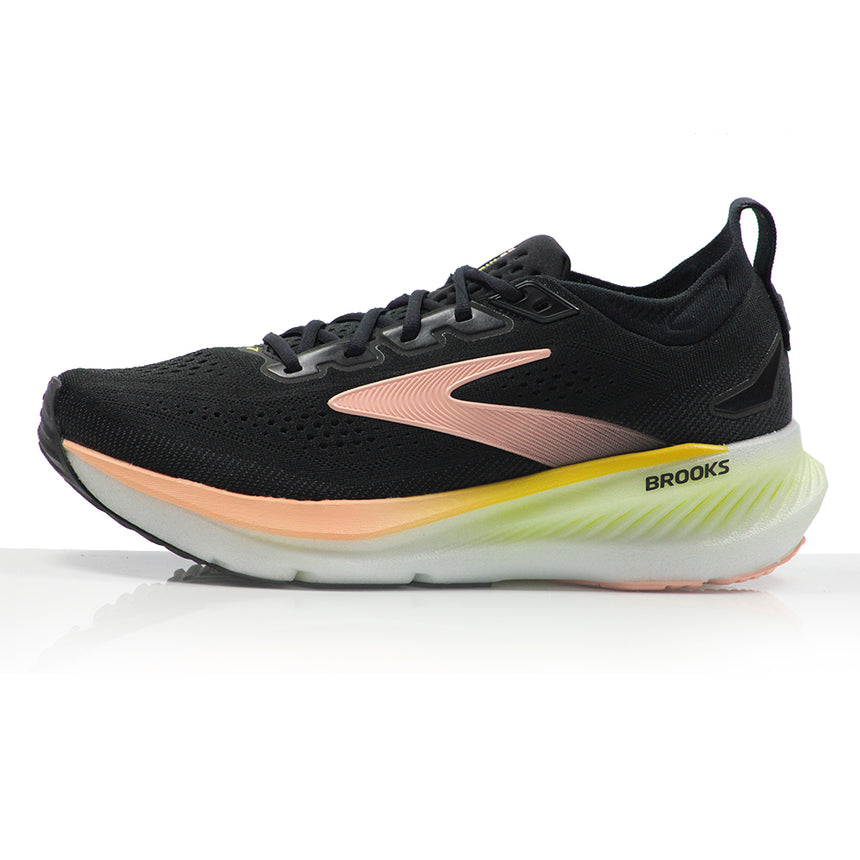 Brooks Glycerin 23 Women's Running Shoe - Black/Peach/Nightlife
