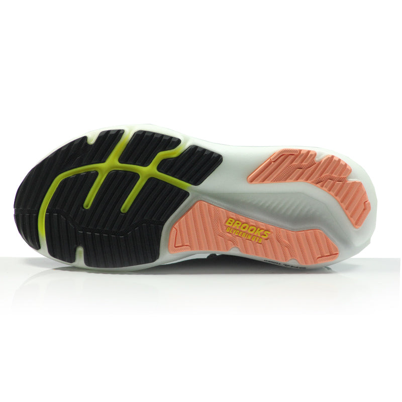 Brooks Glycerin GTS 23 Women's Running Shoe - Black/Peach/Nightlife
