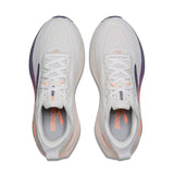 Brooks Glycerin GTS 23 Women's Running Shoe - White/Mulled Grape/Clear