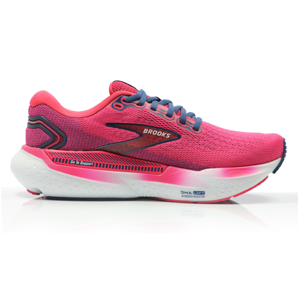 Brooks Glycerin GTS 21 Women's Running Shoe - Raspberry/Estate Blue