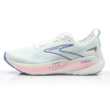 Brooks Glycerin GTS 22 Women's Running Shoe - White/Limpet Shell/Amparo Blue
