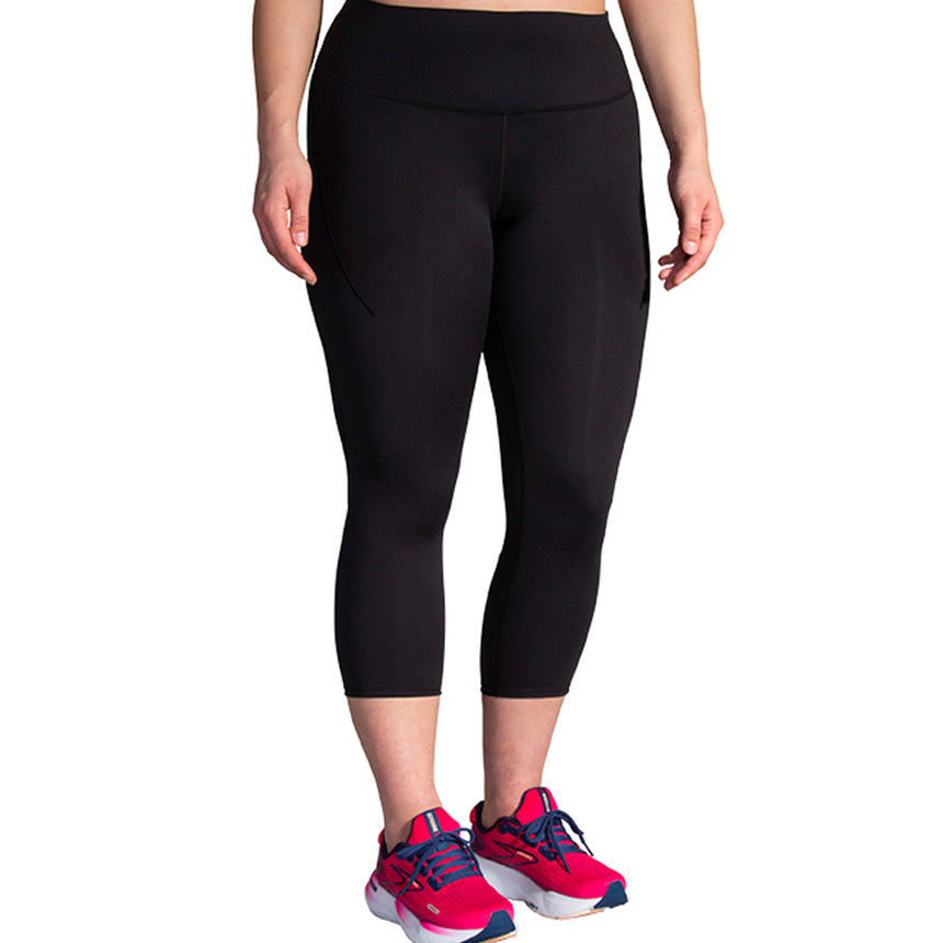 Brooks Spark Women's Running Capri - Black