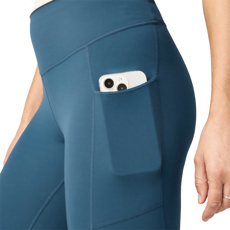 Brooks Thermal Reflective Women's Running Tight - Indigo/Reflective