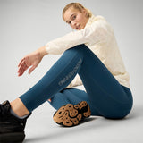 Brooks Thermal Reflective Women's Running Tight - Indigo/Reflective