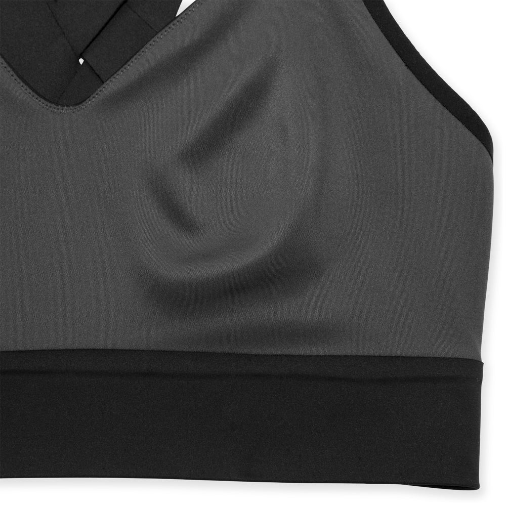 Brooks Drive Interlace Run Sports Bra - Black