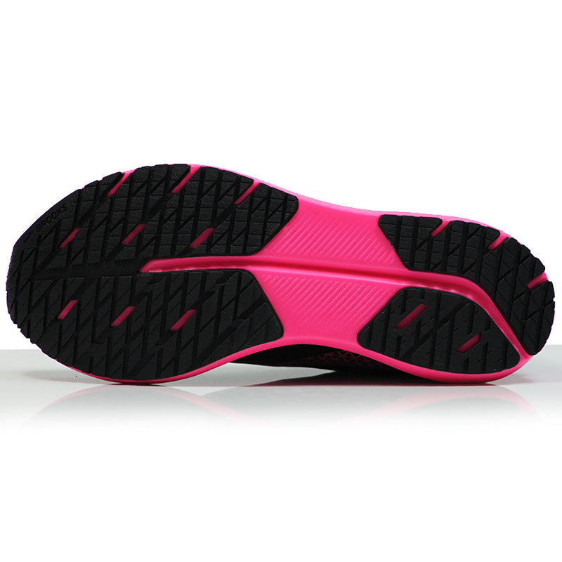 Brooks Hyperion Tempo Women's Running Shoe - Black/Pink/Hot Coral