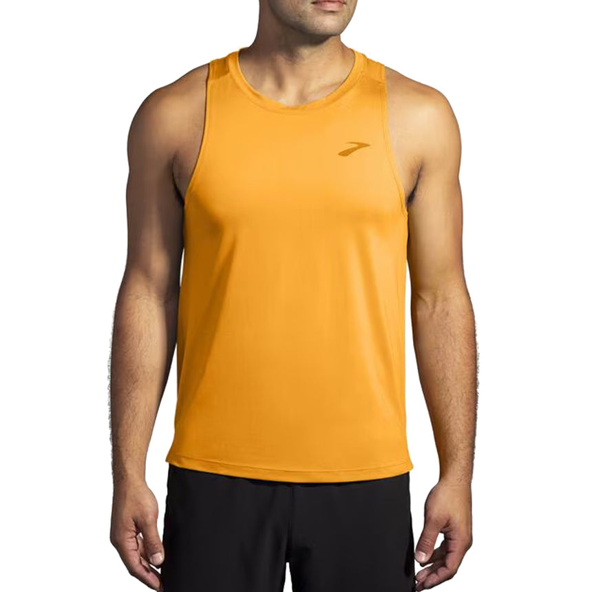 Brooks Atmosphere 2.0 Men's Running Vest - Orange Pop/Tempo Print