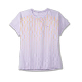 Brooks Sprint Free 2.0 Short Sleeve Women's Running Tee - Lt Purple/Recharge