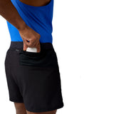 Brooks Journey 5 inch Men's Running Short - Black/Black