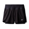 Brooks Chaser 5inch 2in1 Women's Running Short - Black