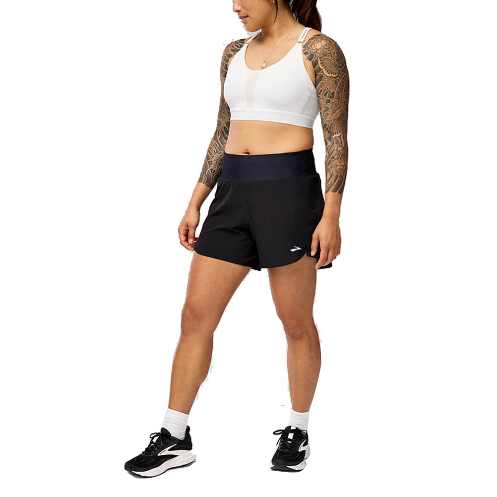 Brooks Chaser 5 inch Women's Running Short - Black