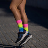 Sporcks Fartlek Running Crew Sock - Fartlek Pink