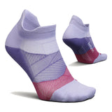 Feetures Elite Light Cushion No Show Tab Running Sock - Lace Up Lavender