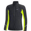 GRW-Womens-R3-GTX-Partial-Jacket-Black-Neon-yellow-Front