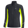 GRW-Womens-R3-GTX-Partial-Jacket-Black-Neon-yellow-Front