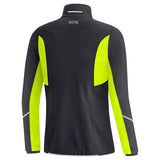 GRW-Womens-R3-GTX-Partial-Jacket-Black-Neon-yellow-back