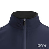 GRW-Womens-R3-GTX-Partial-Jacket-Orbit-Blue-Front-of-neck