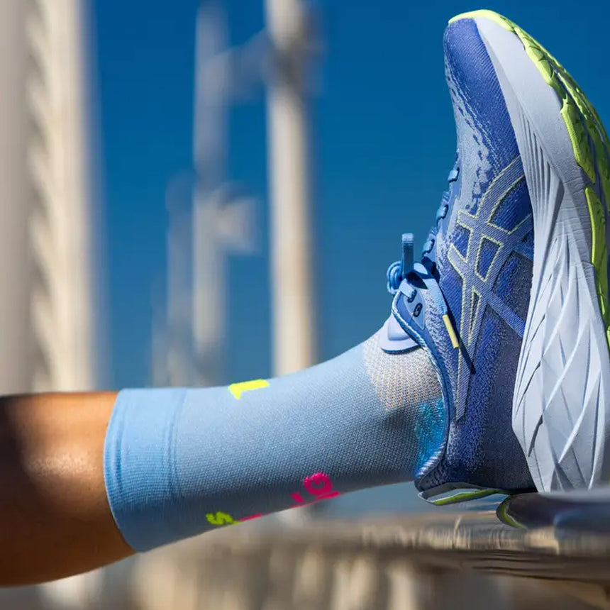 Sporcks Girls Can Do Crew Running Sock  - Light Blue