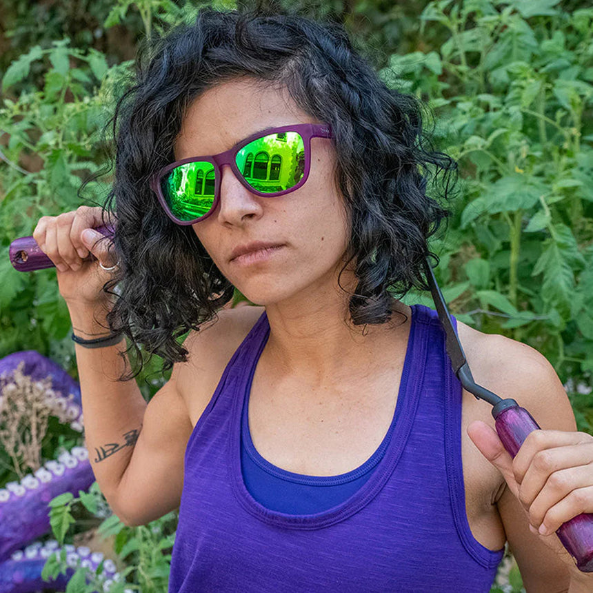 Goodr Gardening with a Kraken Sunglasses - Purple