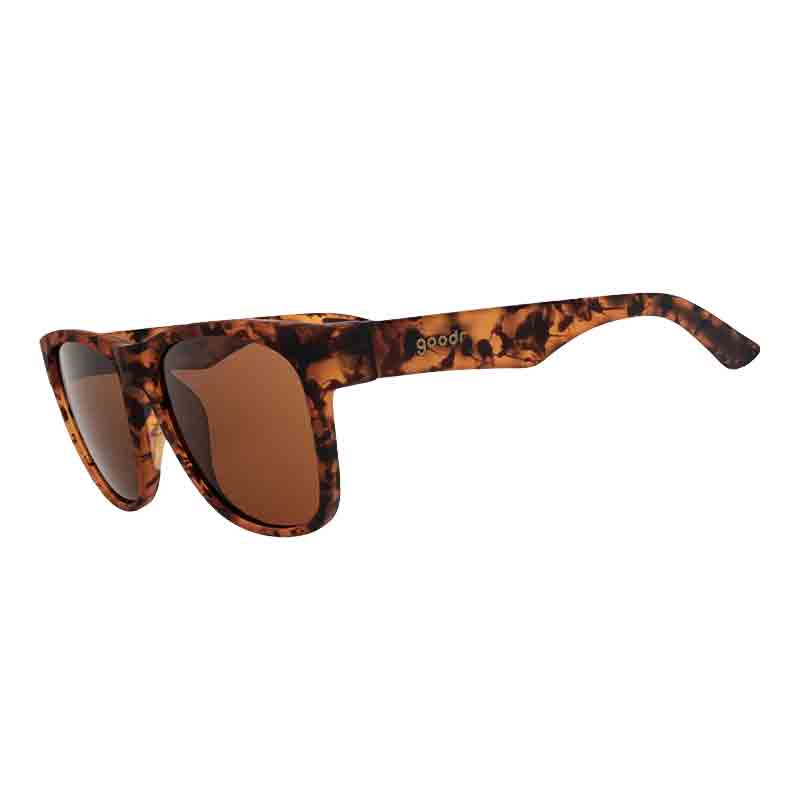 Goodr Hellbound Hallucinations Sunglasses - Tortoiseshell