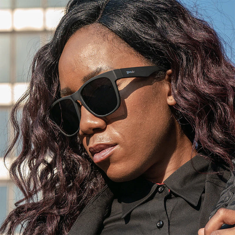 Goodr Hooked On Onyx Sunglasses - Black