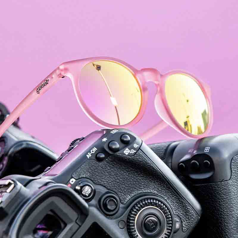 Goodr Influencers Pay Double Sunglasses - Pink