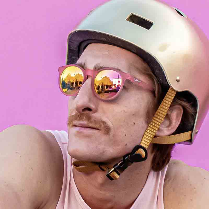 Goodr Influencers Pay Double Sunglasses - Pink