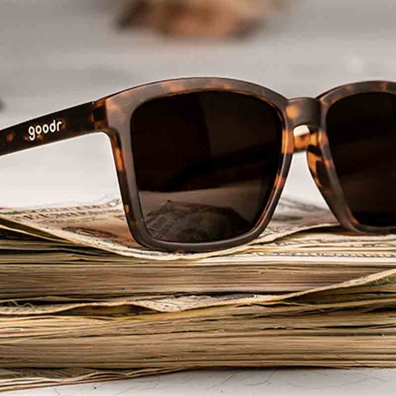 Goodr Smaller is Baller Sunglasses - Tortoiseshell