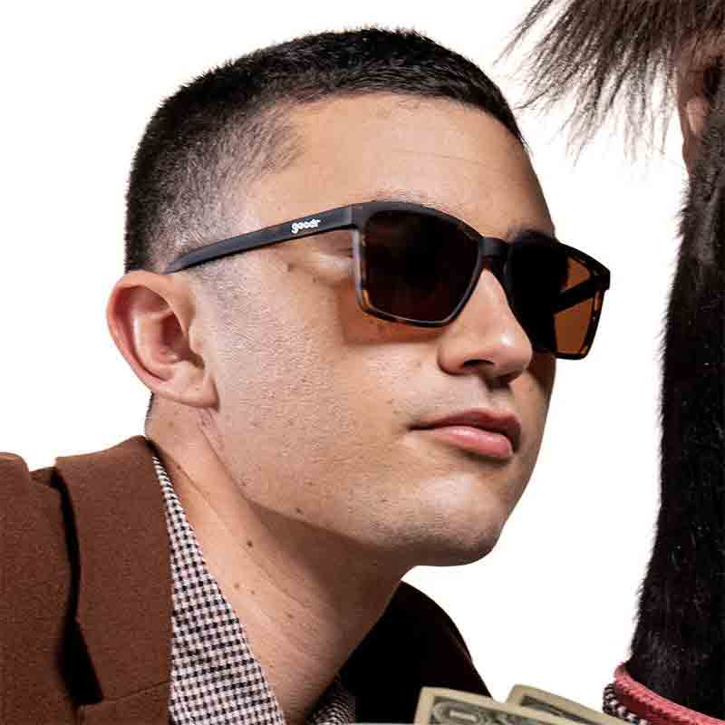 Goodr Smaller is Baller Sunglasses - Tortoiseshell