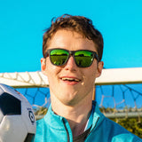 Goodr Vincent's Absinthe Night Terrors Sunglasses - Black/Blue