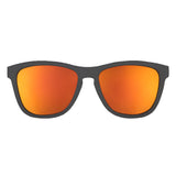Goodr Whiskey Shots with Satan Sunglasses - Black