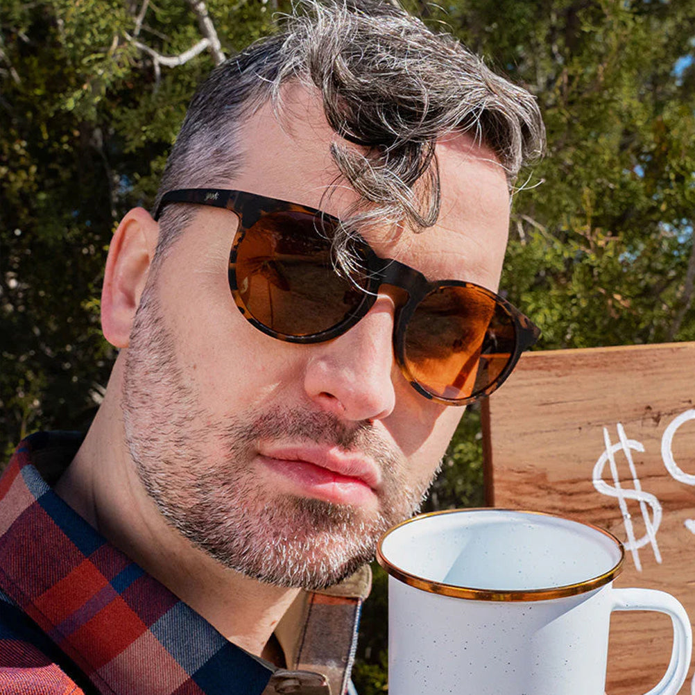 Goodr Nine Dollar Pour Over Sunglasses - Tortoiseshell