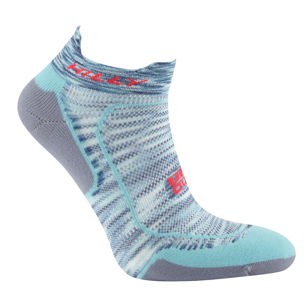 Sock Let Hilly Lite Comfort Socklet Women's Running Sock - Peacock/Nickel – The ...